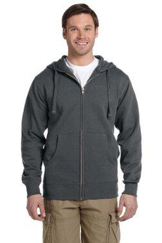 Econscious EC5650 - Mens 11.67 oz. Organic/Recycled Full-Zip Hood