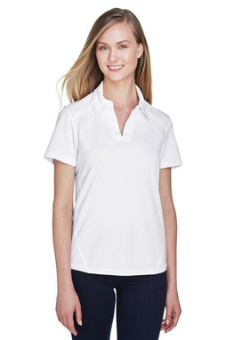 North End Sport Red 78632 - Polo en polyester recyclé à piqûre performante
