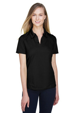 North End Sport Red 78632 - Polo en polyester recyclé à piqûre performante