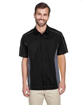Ash City North End 87042 - Fuse Men's Color-Block Twill Shirts