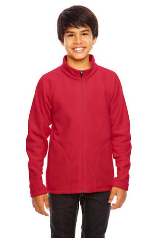 Team 365 TT90Y - Youth Campus Microfleece Jacket