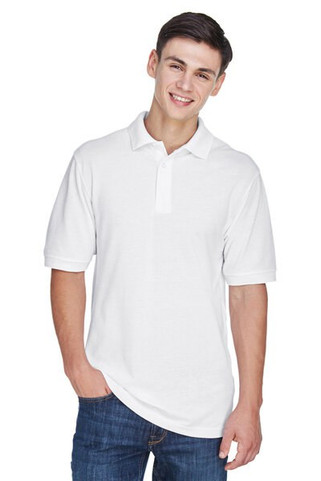 Harriton M265 - Mens 5.6 oz. Easy Blend Polo
