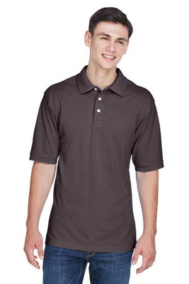 Harriton M265 - Men's 5.6 oz. Easy Blend Polo