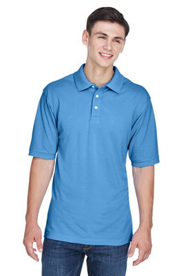 Harriton M265 - Men's 5.6 oz. Easy Blend Polo