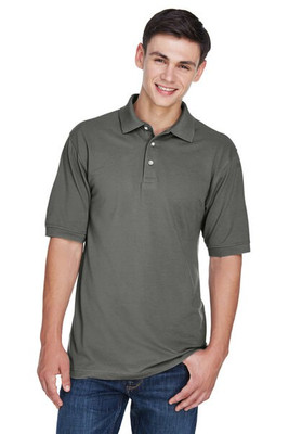 Harriton M265 - Men's 5.6 oz. Easy Blend Polo