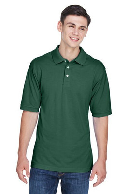 Harriton M265 - Men's 5.6 oz. Easy Blend Polo