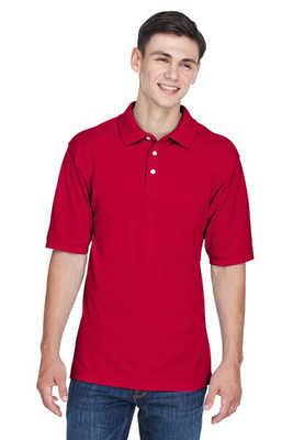 Harriton M265 - Men's 5.6 oz. Easy Blend Polo