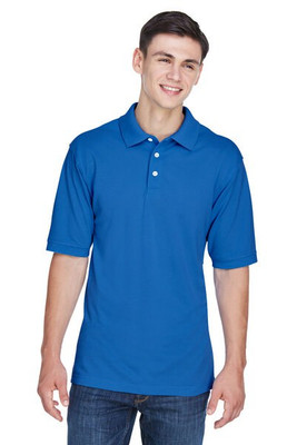 Harriton M265 - Men's 5.6 oz. Easy Blend Polo
