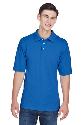 Harriton M265 - Mens 5.6 oz. Easy Blend Polo