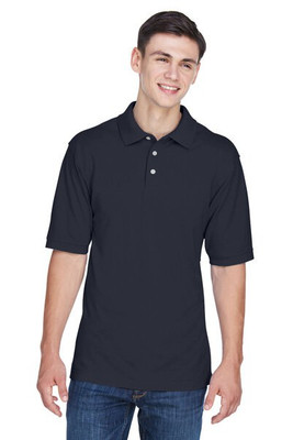 Harriton M265 - Men's 5.6 oz. Easy Blend Polo