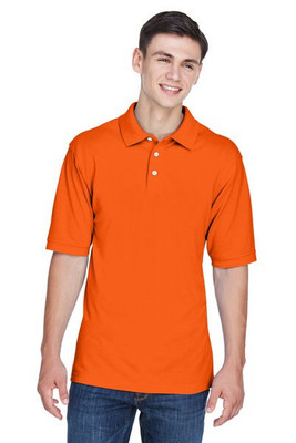 Harriton M265 - Men's 5.6 oz. Easy Blend Polo