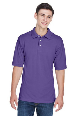 Harriton M265 - Men's 5.6 oz. Easy Blend Polo