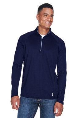 Ash City North End 88187 - Radar Mens Half-Zip Performance Long Sleeve Top  