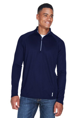 Ash City North End 88187 - Radar Men's Half-Zip Performance Long Sleeve Top  