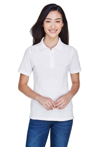 Harriton M265W - Ladies 5.6 oz. Easy Blend Polo