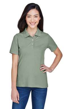Harriton M265W - Polo 5.6 Oz. Polo Easy Blend