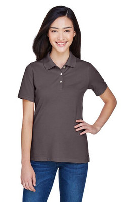 Harriton M265W - Ladies 5.6 oz. Easy Blend Polo