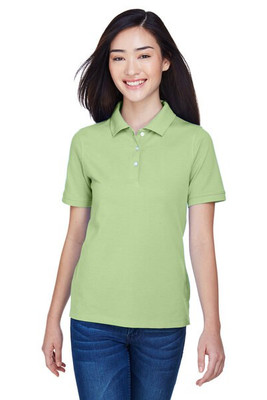 Harriton M265W - Ladies 5.6 oz. Easy Blend Polo
