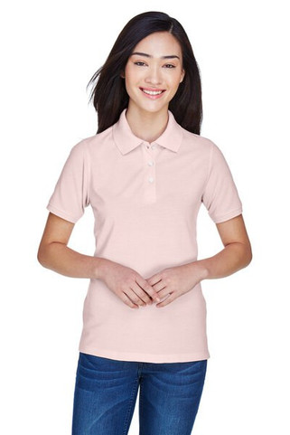 Harriton M265W - Ladies 5.6 oz. Easy Blend Polo