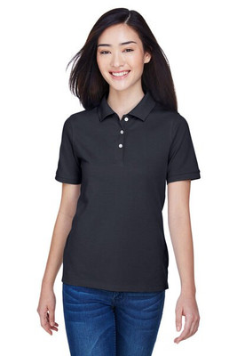 Harriton M265W - Ladies 5.6 oz. Easy Blend Polo