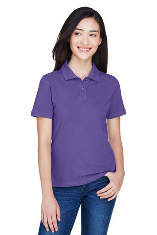 Harriton M265W - Ladies 5.6 oz. Easy Blend Polo