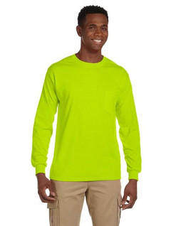 Gildan G241 - T-Shirt Ultra Cotton® 6 Oz. à manches longues avec poche