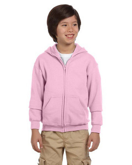 Gildan G186B - Wholesale Youth 8 oz., 50/50 Full-Zip Hoodie