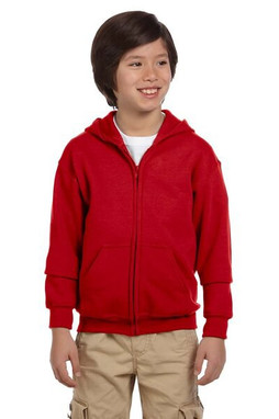 Gildan G186B - Heavy Blend Youth 8 oz., 50/50 Full-Zip Hood
