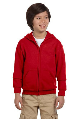Gildan G186B - Heavy Blend Youth 8 oz., 50/50 Full-Zip Hood