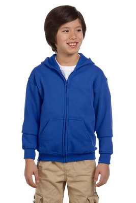 Gildan G186B - Heavy Blend Youth 8 oz., 50/50 Full-Zip Hood