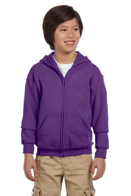 Gildan G186B - Wholesale Youth 8 oz., 50/50 Full-Zip Hoodie