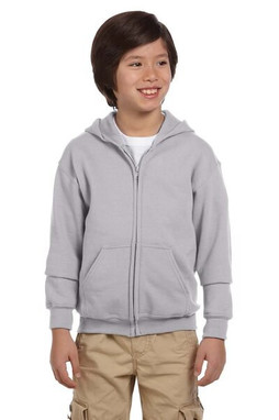Gildan G186B - Heavy Blend Youth 8 oz., 50/50 Full-Zip Hood