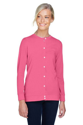Devon & Jones DP181W - Perfect Fit Ladies Ribbon Cardigan