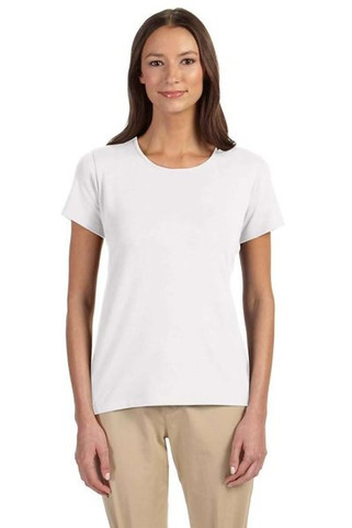 Devon & Jones DP182W - Perfect Fit Ladies Shell T-Shirt