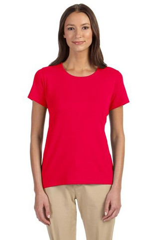 Devon & Jones DP182W - Perfect Fit Ladies Shell T-Shirt