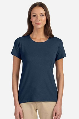 Devon & Jones DP182W - Perfect Fit Ladies Shell T-Shirt