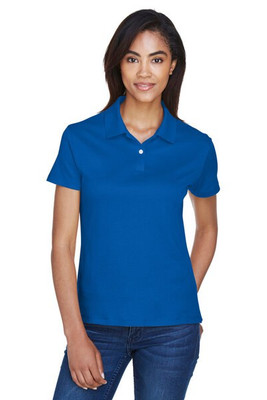 Devon & Jones DG200W - Pima-Tech Ladies Jet Pique Polo