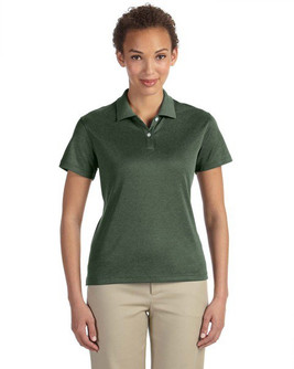 Devon & Jones DG210W - Pima-Tech Ladies Jet Pique Heather Polo
