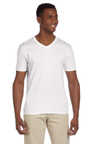 Gildan G64V - Premium Softstyle V-Neck Cotton T-Shirt