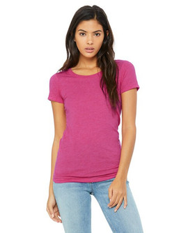 Bella+Canvas B8413 - T-shirt à manches courtes Triblend pour femmes