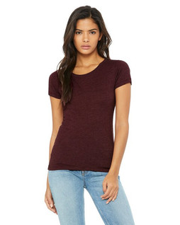 Bella+Canvas B8413 - T-shirt à manches courtes Triblend pour femmes