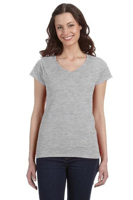 Gildan G64VL - Ladies Softstyle V-Neck T-Shirt with Tapered Fit
