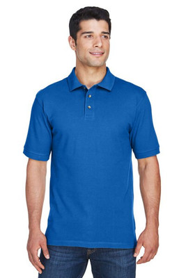 Harriton M200T - Tall 6 oz. Ringspun Cotton Piqué Short-Sleeve Polo