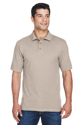 Harriton M200 - Men's 6 oz. Ringspun Cotton Piqué Short-Sleeve Polo