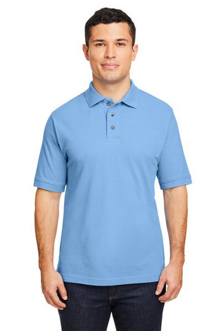 Harriton M200 - Mens 6 oz. Ringspun Cotton Piqué Short-Sleeve Polo
