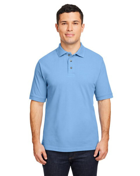 Harriton M200 - Men's 6 oz. Ringspun Cotton Piqué Short-Sleeve Polo