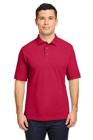 Harriton M200 - Polo Classique en Coton Piqué de 6 oz