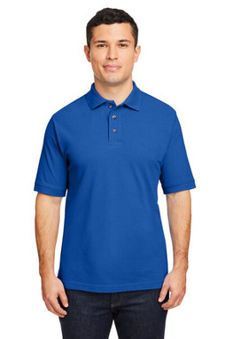 Harriton M200 - Mens 6 oz. Ringspun Cotton Piqué Short-Sleeve Polo