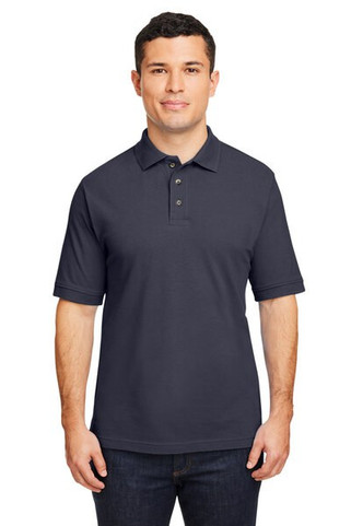 Harriton M200 - Polo Classique en Coton Piqué de 6 oz