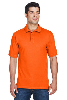 Harriton M200 - Men's 6 oz. Ringspun Cotton Piqué Short-Sleeve Polo